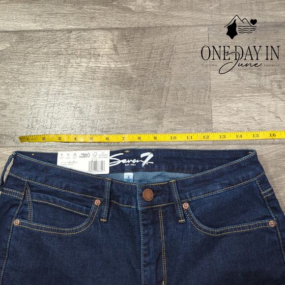 Seven7 Skinny Jeans Size 6 - Picture 3 of 6